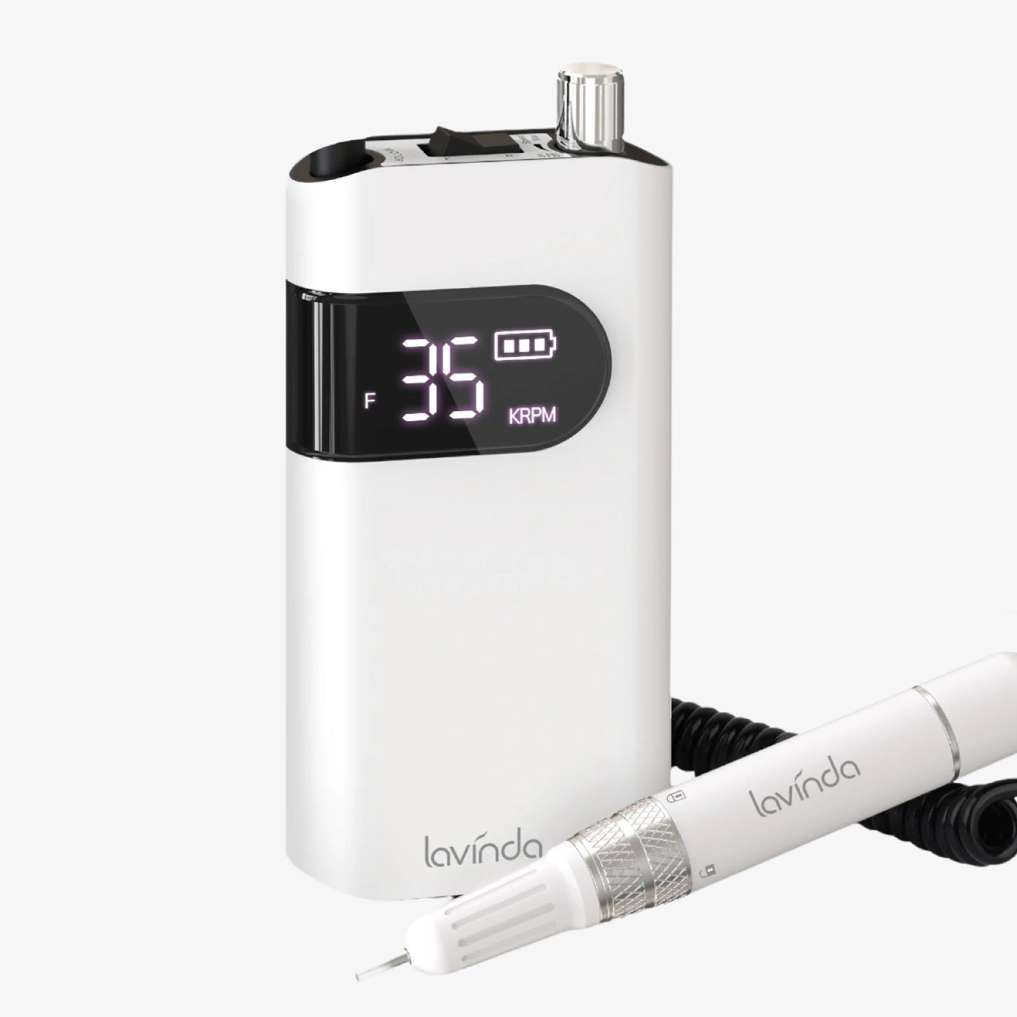 Wand™ Nail Drill - White - 35,000 RPM Rechargeable